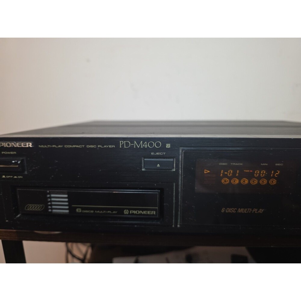 Vintage Pioneer PD-M400 Compact Disc Player-TESTED